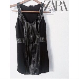 Zara bodycon color block dress